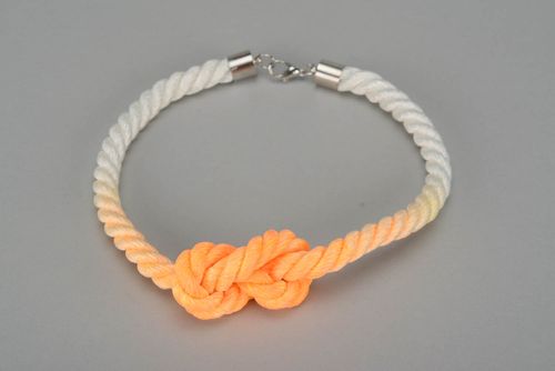 Stylish Necklace Knot - MADEheart.com