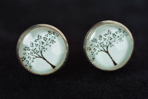 Handmade jewelry stud earrings designer earrings fashion accessories gift ideas - MADEheart.com