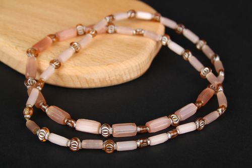 Handmade designer necklace stylish modest accessory festive necklace for girls - MADEheart.com