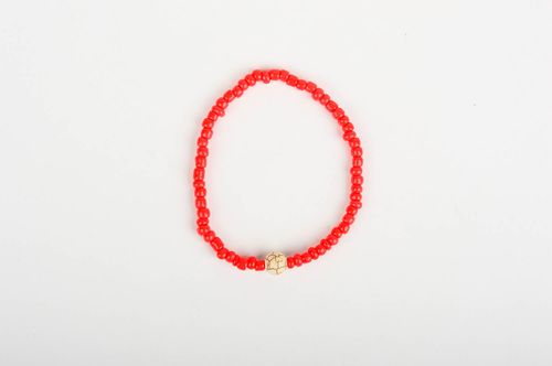 Bright handmade wrist bracelet beaded bracelet fashion accessories for girls - MADEheart.com
