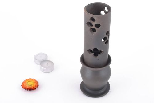 Beautiful ceramic candle stick - MADEheart.com