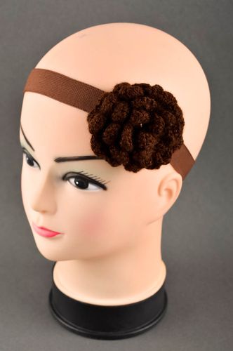 Handmade headband designer hair accessory gift for girls unusual headband - MADEheart.com